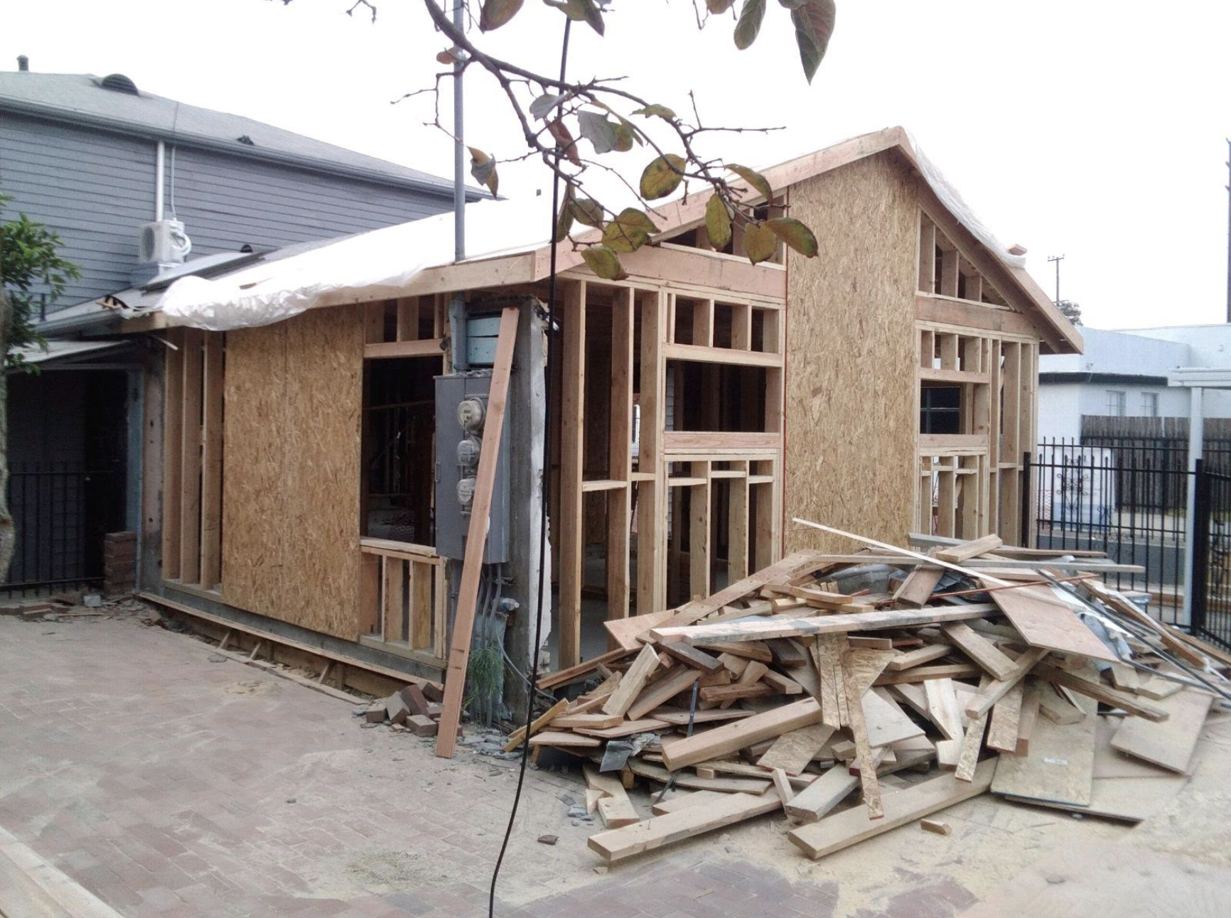 Before: Exterior Renovation