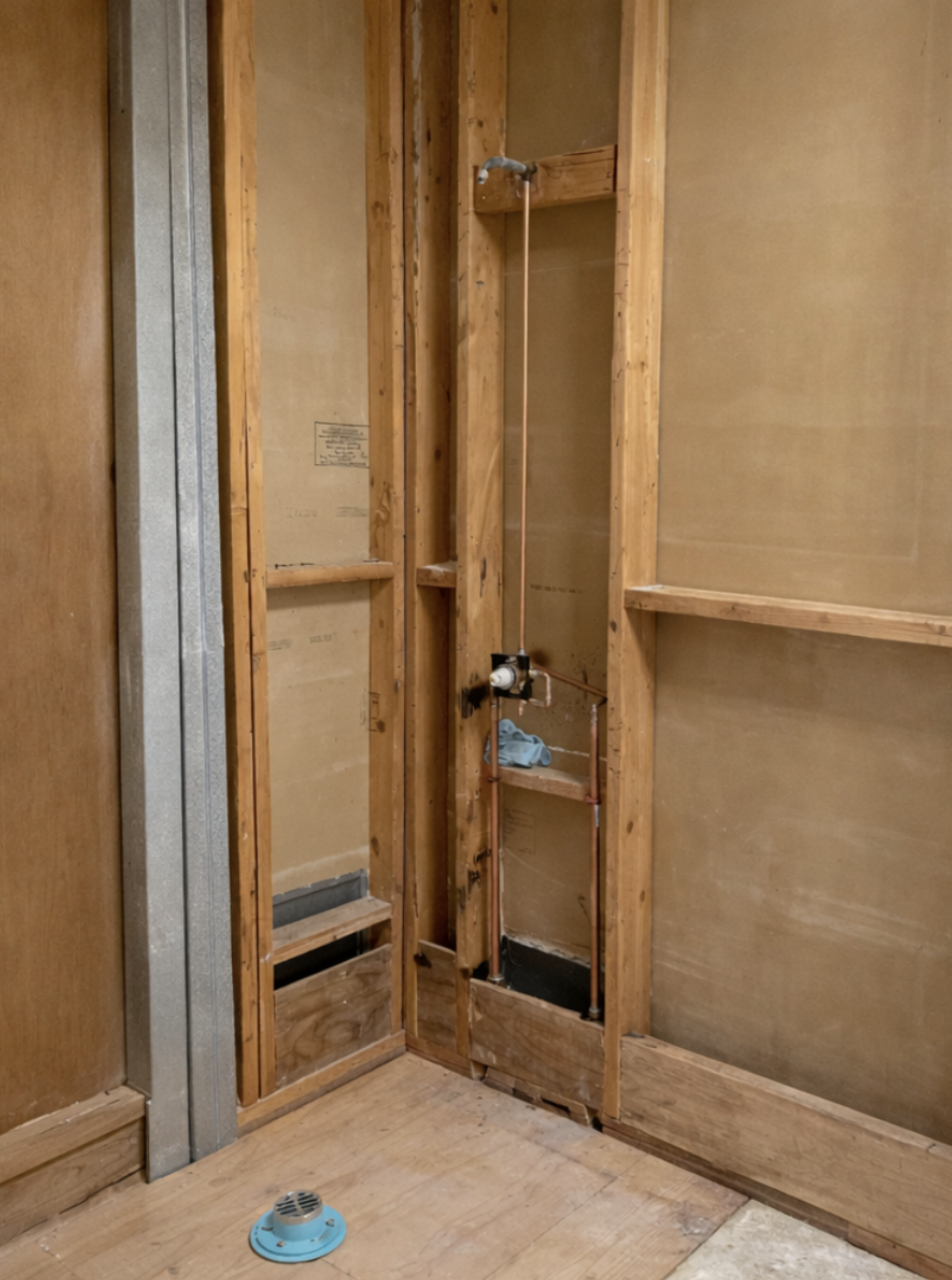 Before: Marble Bathroom Remodel